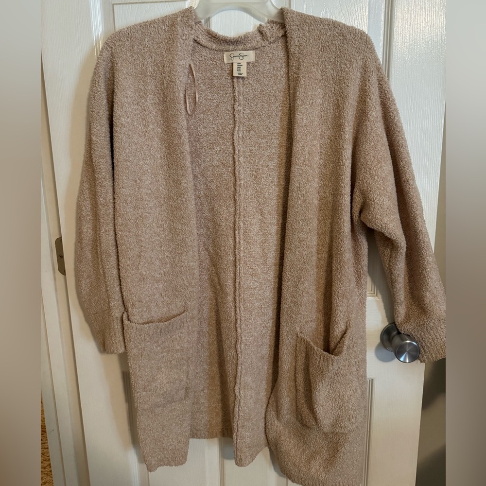 Jessica Simpson Beige Textured Fabric